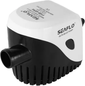SEAFLO Automatic 1100GPH Submersible Bilge Water Pump 4 Year Warranty Boat 1100 Auto with Magnetic Float Switch