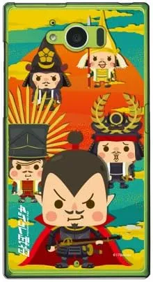 SECOND SKIN Choikore Warlords Fubu Tenka (Clear) Design by Takahiro Inaba, for AQUOS Serie SHV32/au ASHV32-PCCL-205-Y765