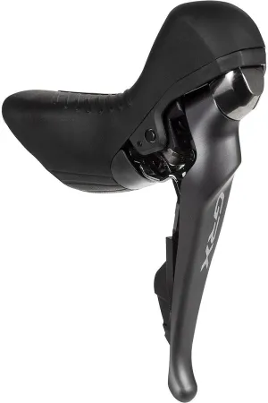Shimano GRX ST-RX810 2 x 11-Speed Left Drop-Bar Shifter/Hydraulic Brake Lever with BR-RX810 Flat Mount Caliper, 1000mm Hose