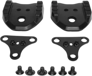 Shoes Cleat Pedal Adapter Set Pedal Converter, Sturdy Light Metal Locking Cycling Pedals Cleat for Road Mountain Lock Step, Shoes Cleat Converting Adapter