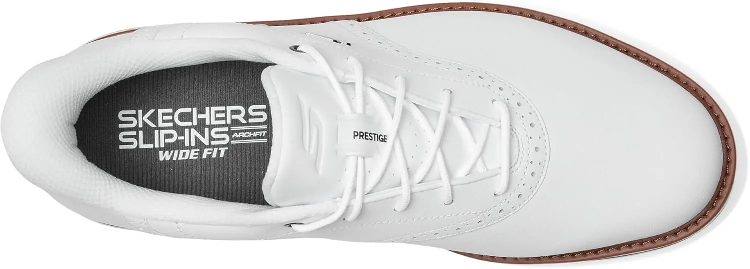 Skechers Men's Prestige Slip-in Arch Fit Golf Shoe Sneaker