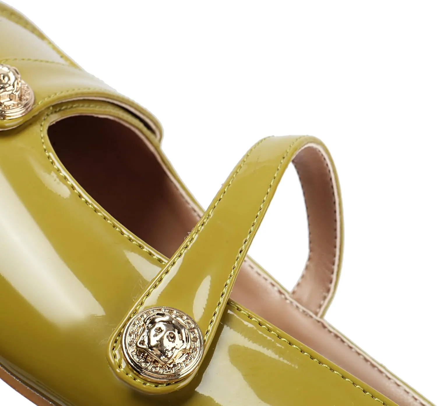 Slingback Mary Jane Heels for Women Low Block Heel Closed Square Toe Pump Shoes Heels Classic Daily Office Dressy Shoes