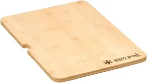 Snow Peak Iron Grill Bamboo Wood Table, Small