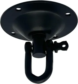 Speed Bag Speedball Swivel, Heavy Duty Powder Coated Iron Mount Hook for Ceiling and Platform, Boxing Punching Training MMA Muay Thai Equipment Accessories Hanger with Screws