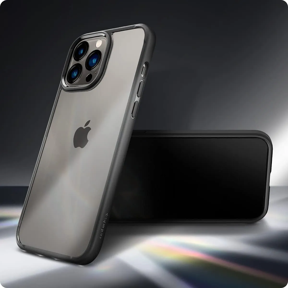 Spigen Ultra Hybrid Designed for iPhone 13 Pro Case (2021) - Matte Black