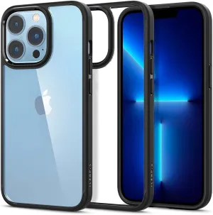 Spigen Ultra Hybrid Designed for iPhone 13 Pro Case (2021) - Matte Black