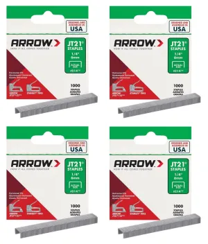 STAPLE JT21 1/4" 1000PK