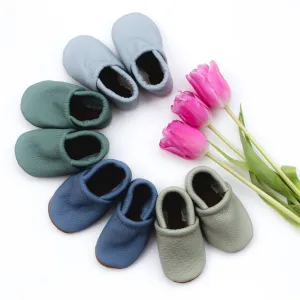 Starry Knight Design Loafers Shoe -* Big Sky, Tea Green, mint
