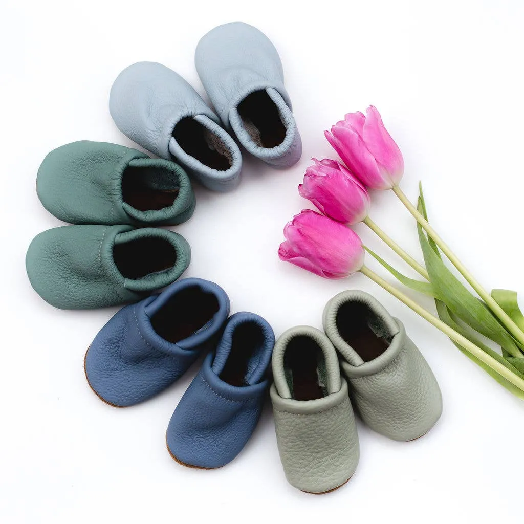 Starry Knight Design Loafers Shoe -* Big Sky, Tea Green, mint