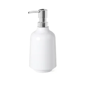 Step Soap Pump - White