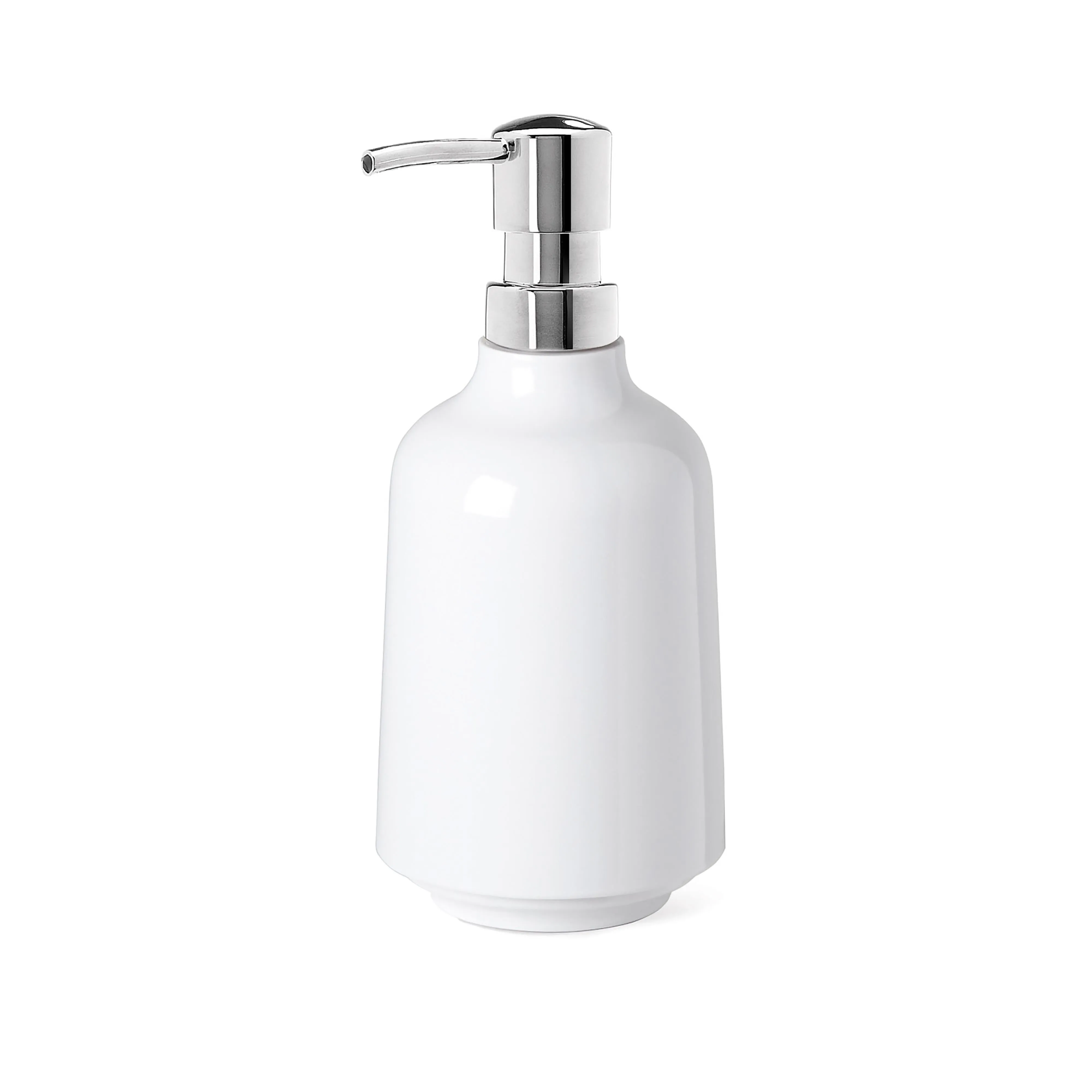 Step Soap Pump - White