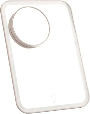 Stylideas Stylpro Glow and Go Travel Mirror - Makeup Mirror with Lights Perfect for Hair Styling - USB Rechargeable - with Protective Sleeve - 1 pc