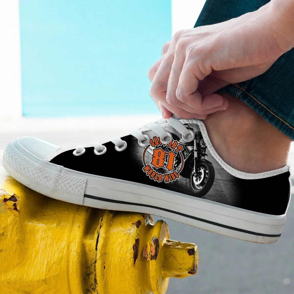 support 81 worldwide mens low cut sneakers