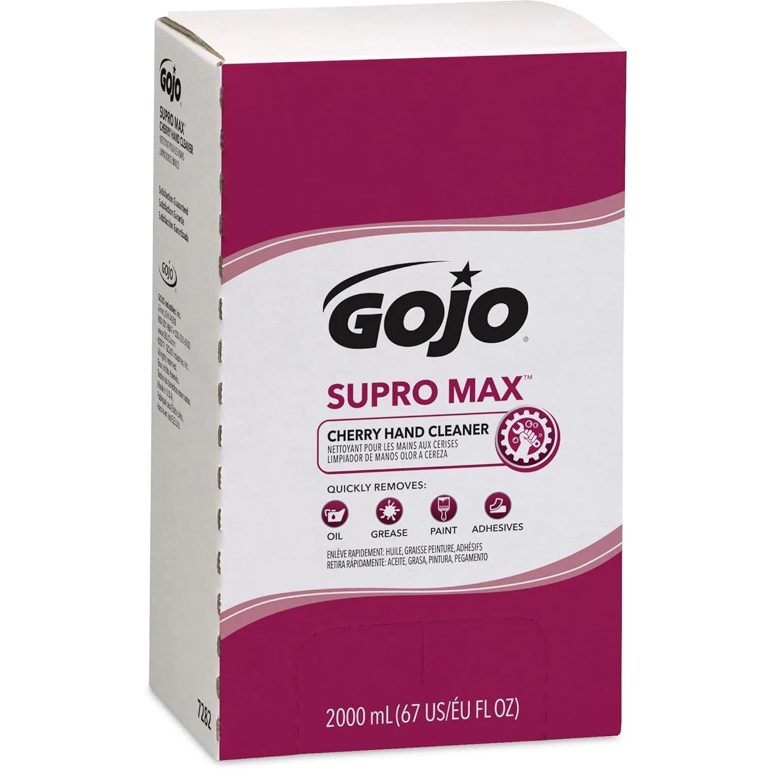 SUPRO MAX Cherry Lotion Hand Cleaner, 2000 ml Refill (67 FL OZ)