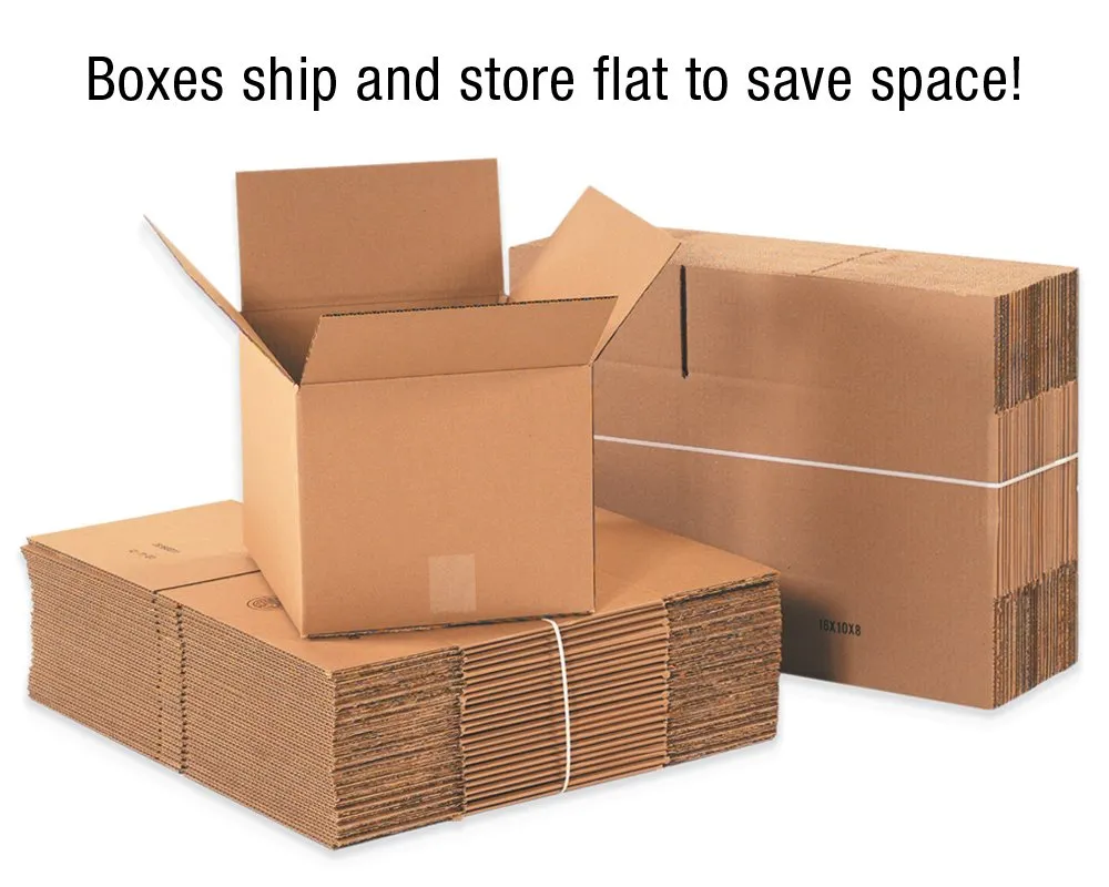 Tape Logic TL24518FOL Side Loading Boxes, 24" x 5" x 18", Kraft (Pack of 25)