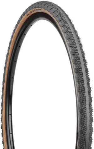 Teravail - Washburn Bicycle Tire | Light and Supple Casing | for Rough Pavement and Fast Gravel | 700 x 42 | Tan Sidewall