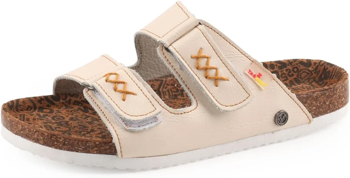 TMA EYES Hand Stitching Sandals Trendy Light Weight Women's Flat Shoes Women Slippers