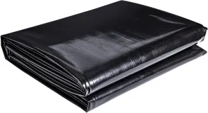 ToLanbbt Pond Liner 7 x 10 Ft, 20 Mil HDPE UV Resistant Preformed Pond Liner Easy Cutting, Underlayment for Fountain, Waterfall, Koi Pondsand Water Garden (Black)