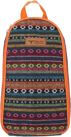 TOPINCN Cooking Utensils Organizer, Pouch Polyester Fabric Camping Cookware Travel Storage Bag, Outdoor Large Space Cookware Kit Bag(A)