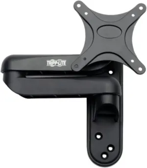 Tripp Lite Swivel/Tilt Wall Mount with Arm for 13" to 27" TVs, Monitors, Flat Screens, LED, Plasma or LCD Displays (DWM1327SE) Black