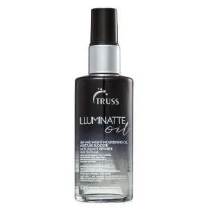 TRUSS Illuminatte Hair Oil - For Damaged, Frizzy or Brittle Hair - Nourishing Scented Oil & Heat Protectant - Formulated to Soften, Strengthen & Repair - Add Shine & Control (2.02 Fl Oz)