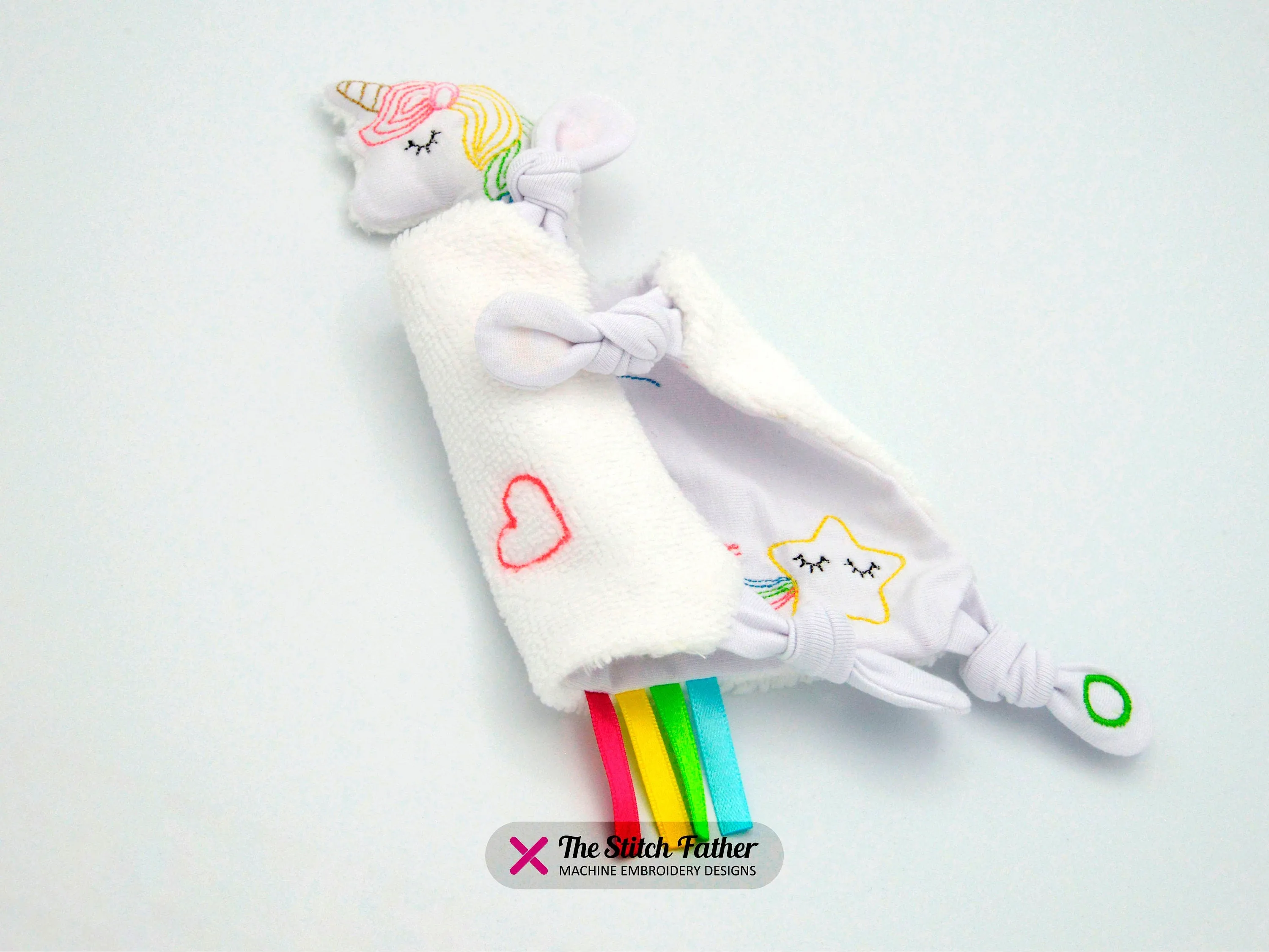 Unicorn Flat Cuddly Toy