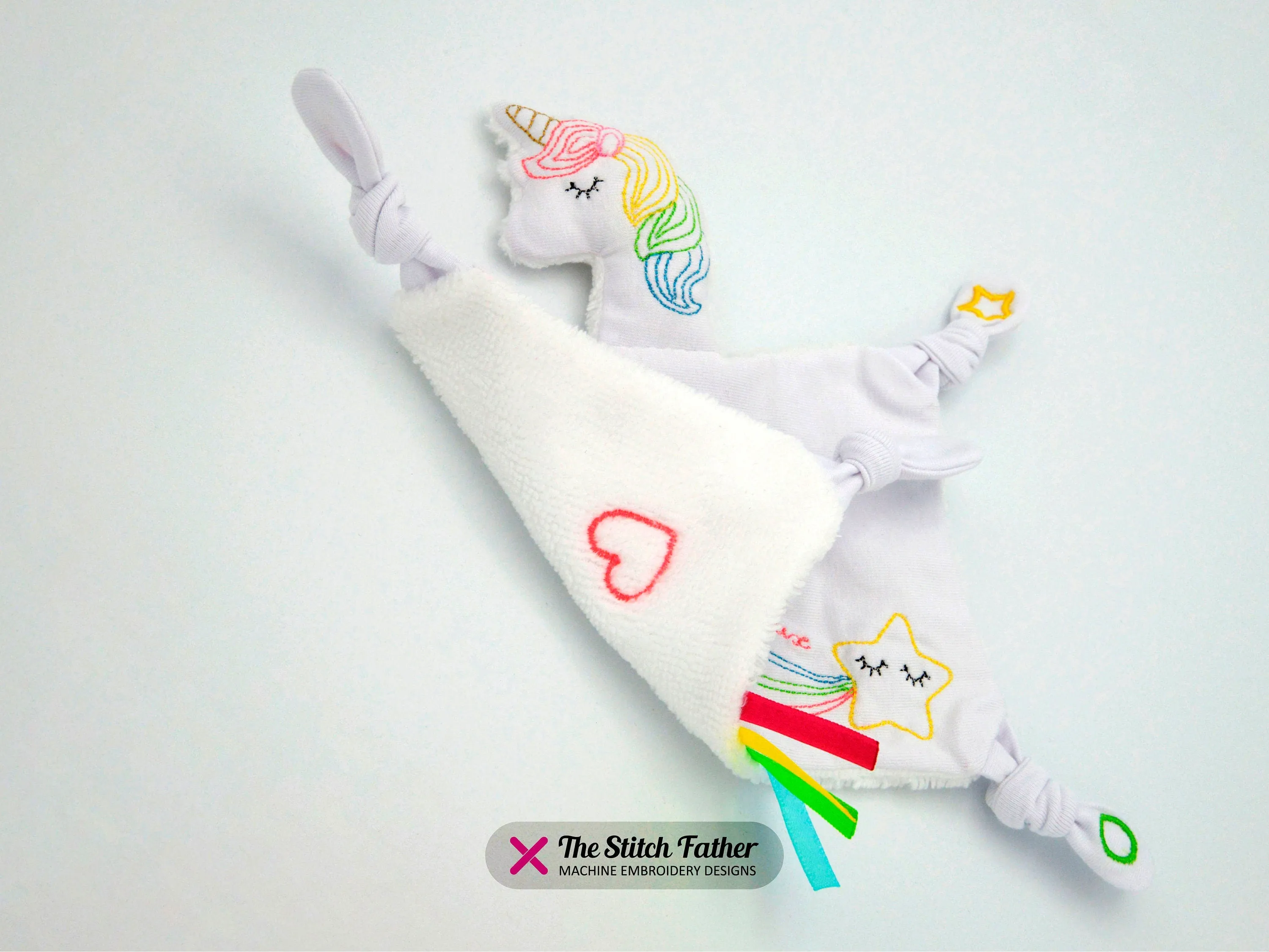 Unicorn Flat Cuddly Toy