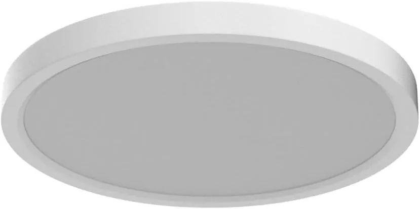 Unicozin Dimmable LED Flush Mount Ceiling Light with Remote Control, 3000K-6000K Color Changing, 12Inch 24W(150W Equiv) 2200LM, Round Flat Ceiling Lamp White for Bedroom, Living Room, Kitchen,Wired