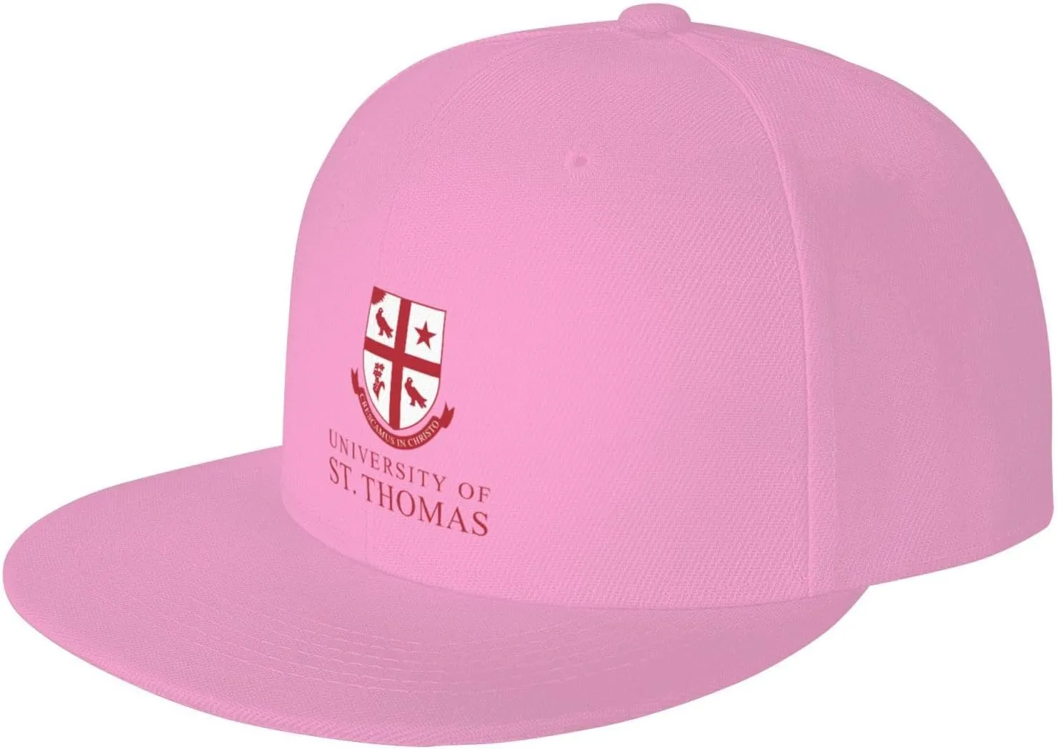 University of St Thomas Hats for Men Flat Bill Fitted Caps Hiphop Rap Adjustable Baseball Trucker Dad Hat