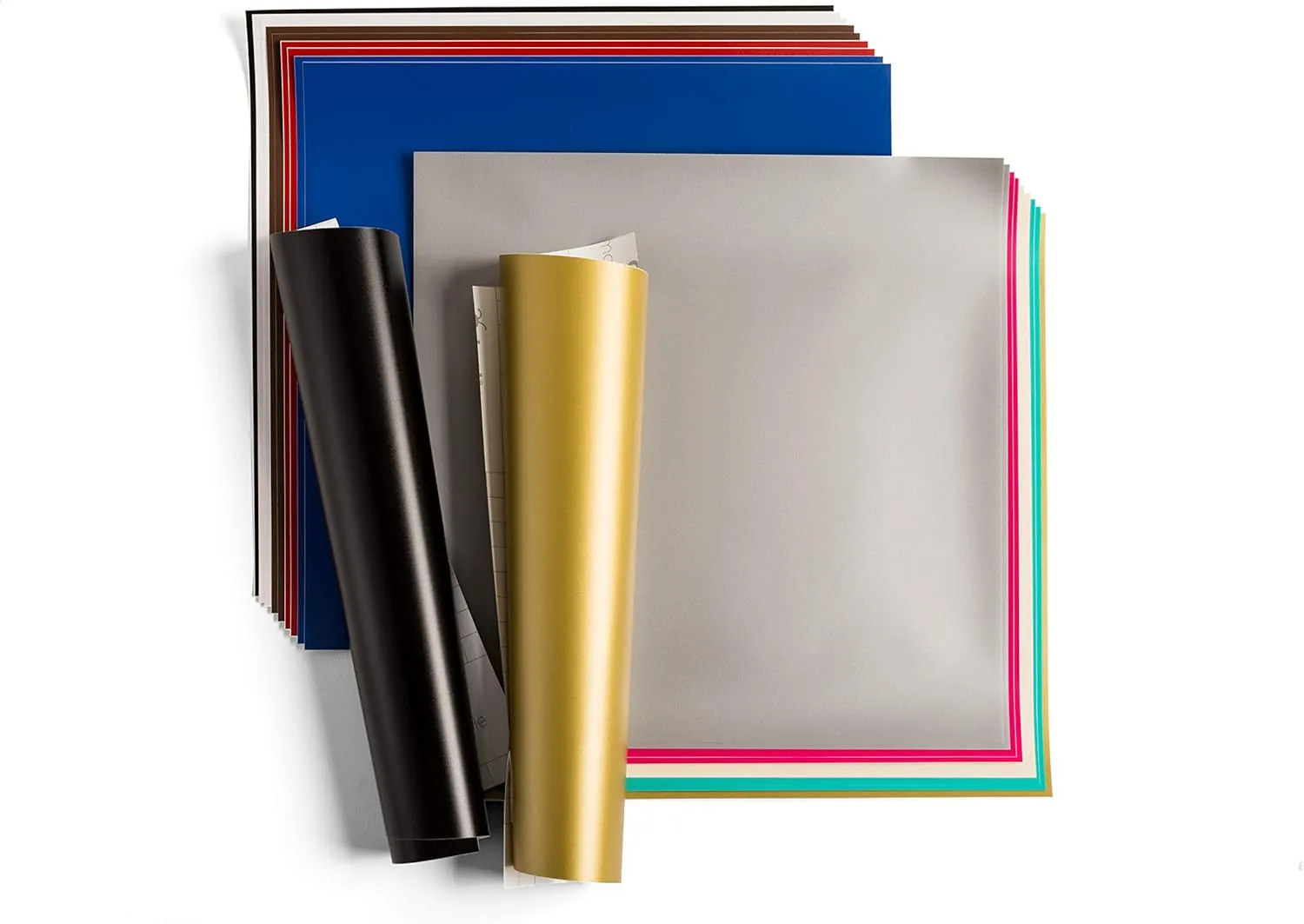 Variety Colors Premium Vinyl Value Pack for Cricut Explore Air 2 Maker Machine