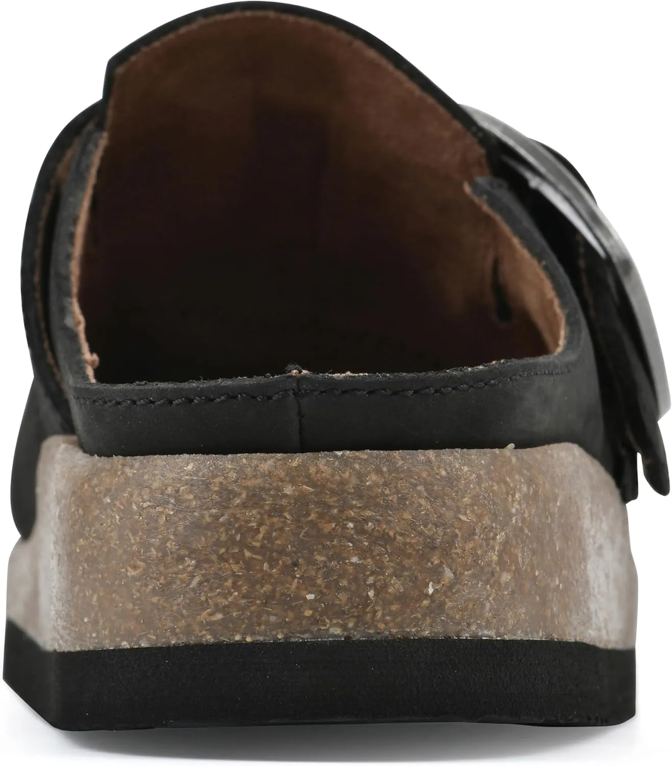 WHITE MOUNTAIN Women's Bayberry Buckle Signature Comfort-Molded Footbed Mule
