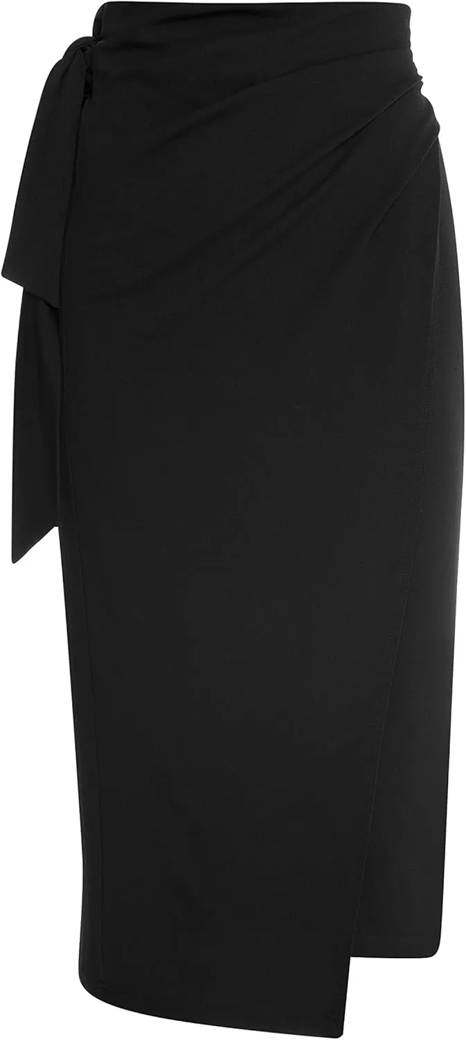 Wolford The Origami-Drape Wrap Skirt for Women