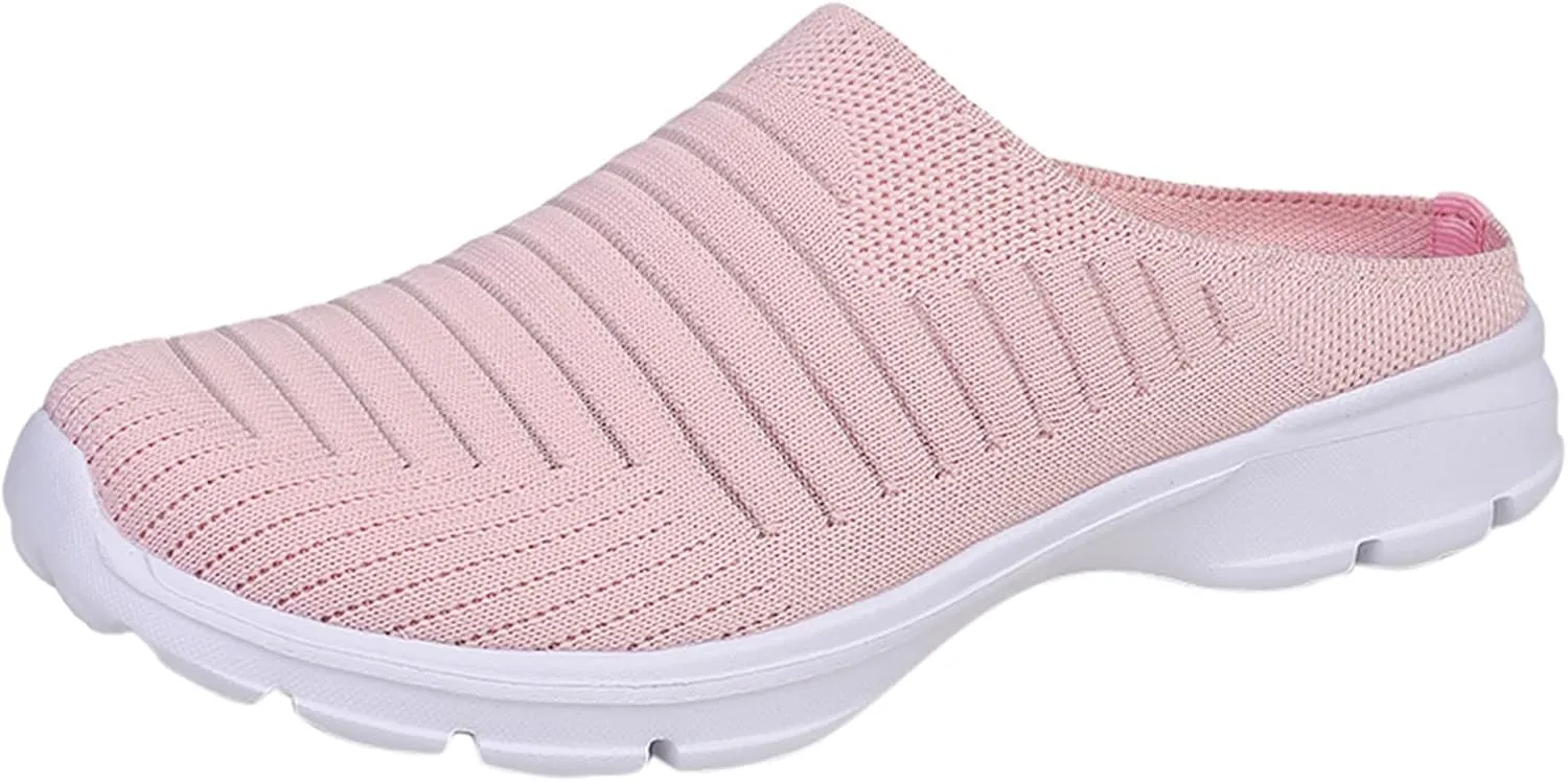 Women's Casual Slip on Half Shoes Breathable Walking Shoes Women Food Service Women Shoes Casual Women Shoes Sneakers Black Tennis Shoe Loafers Shoe