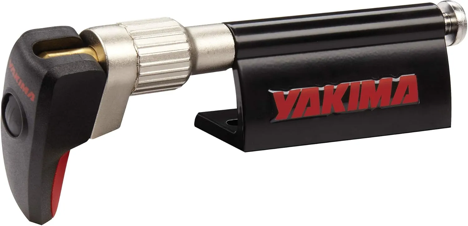 YAKIMA - Locking BlockHead Permanent Locking Fork Mount Bike Rack for Transporting Bikes on Trucks and Trailers With Flat Beds