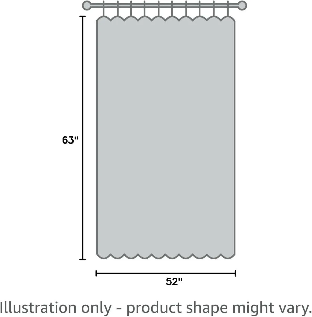 YoungsTex Burlap Linen Curtains 63 Inch Length 2 Panels for Bedroom, Toffee Tan Semi Sheer Drapes Textured with Bronze Grommet Light Filtering for Living Room Farmhouse, 52 X 63 Inch